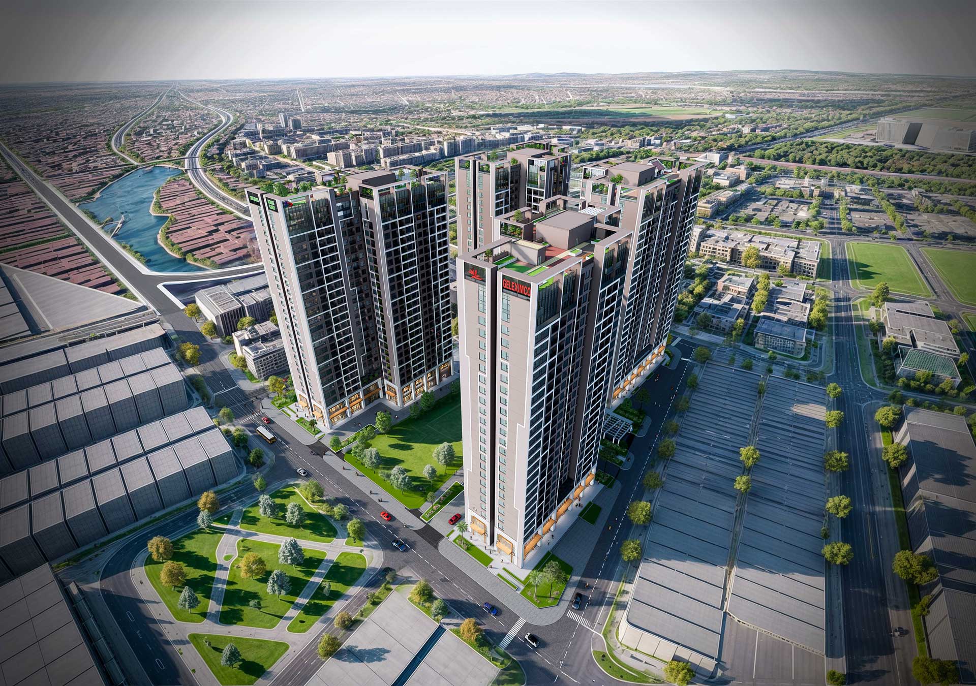 Mặt bằng An Bình Homeland: Chi tiết thiết kế các tòa và căn hộ