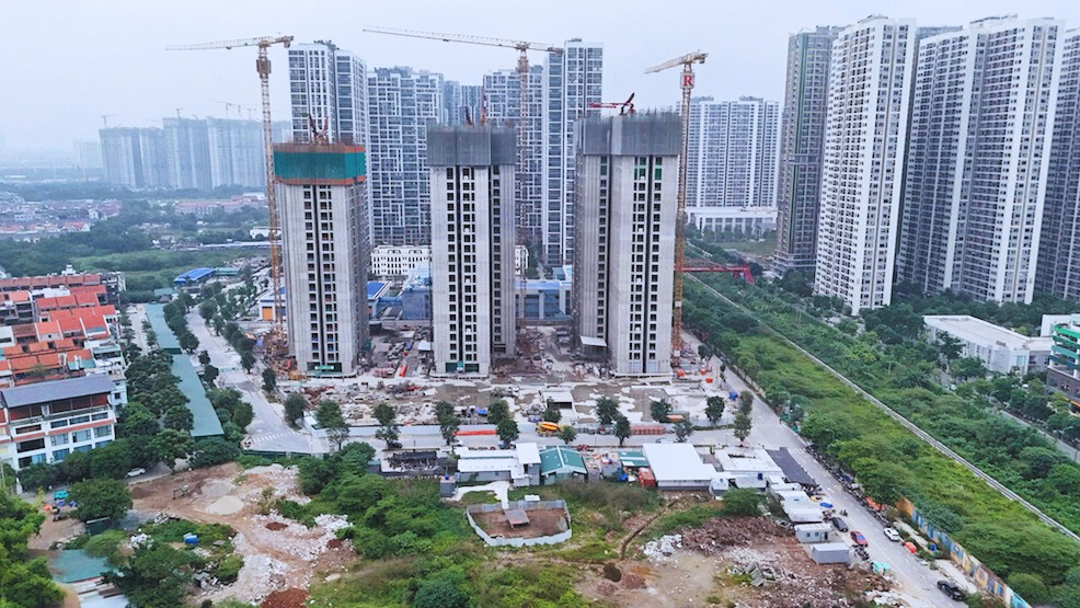 Tiến độ mới nhất công trường dự án gần 3.000 tỷ phía Tây Hà Nội