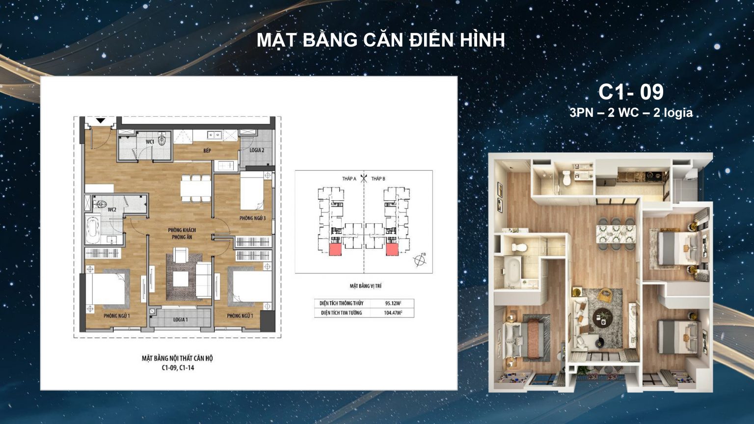 thiết kế căn hộ moonlight 2 an lạc green symphony